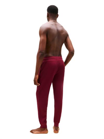 Tommy Hilfiger Erkek Bordo Waffle Jogger Eşofman Altı UM0UM03621