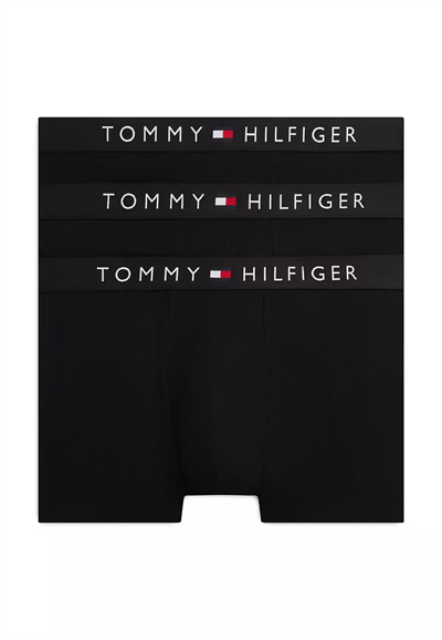 Tommy Hilfiger Erkek Siyah 3'lü Boxer UM0UM03884 
