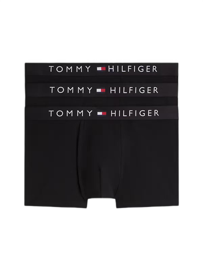 Tommy Hilfiger Erkek Siyah 3'lü Boxer UM0UM03900 