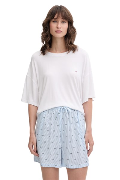 Tommy Hilfiger Kadın Bej Pijama Takımı UW0UW06328