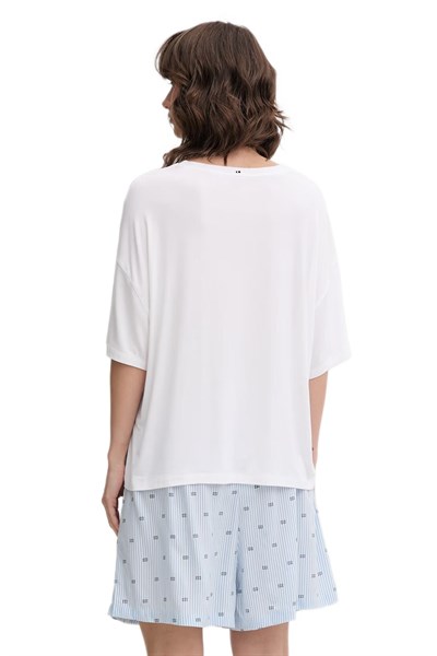 Tommy Hilfiger Kadın Bej Pijama Takımı UW0UW06328