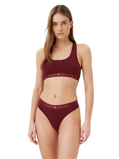 Tommy Hilfiger Kadın Kırmızı Bralette UW0UW05587 