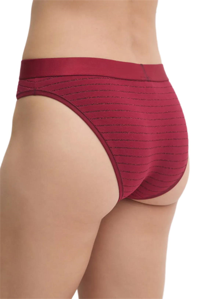 Tommy Hilfiger Kadın Kırmızı Coordinate Brief UW0UW05588 