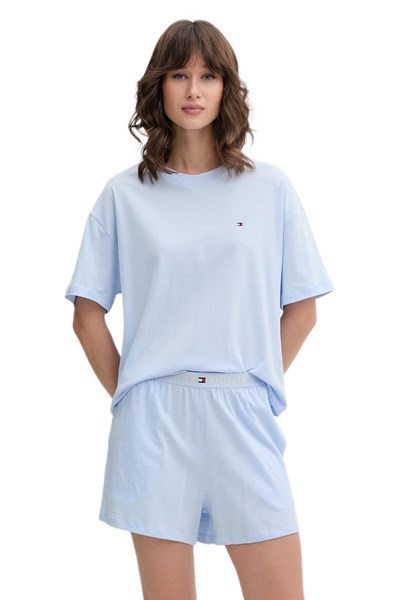 Tommy Hilfiger Kadın Mavi Pijama Takımı UW0UW05912