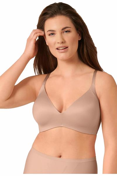 Triumph Body Make-up Soft Touch Kap İçi Boş Düz Balensiz Bej Sütyen