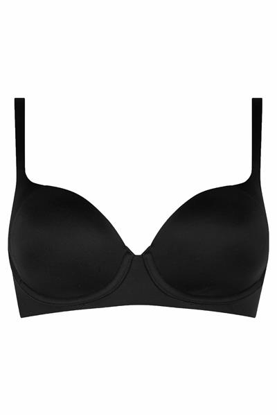 Triumph Body Make-Up Soft Touch WP EX İçi Boş Düz Balenli Siyah Sütyen