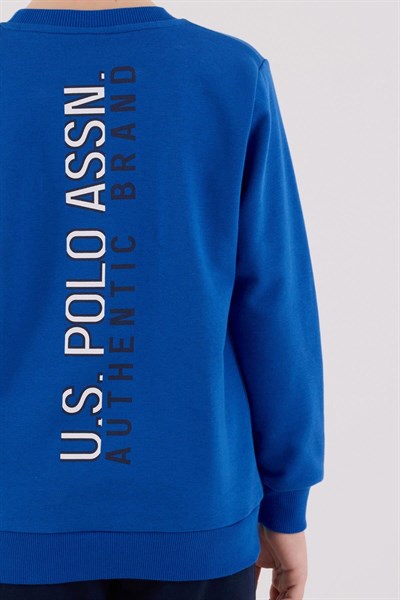 U.S.Polo Assn Erkek Çocuk Mavi Uzun Kollu Pijama Takımı  2204-G 