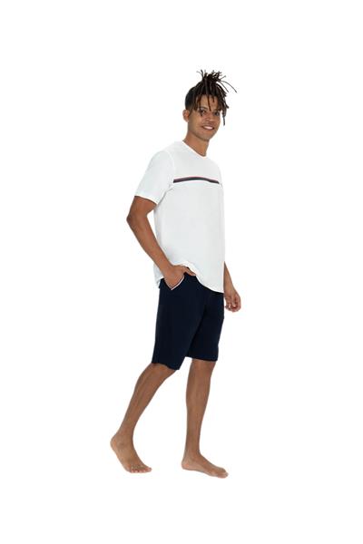 U.S. Polo Assn. Erkek Ekru Şort Takım 18865 