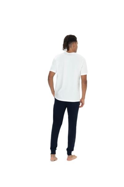 U.S. Polo Assn. Erkek Ekru Pijama Takım 18890 