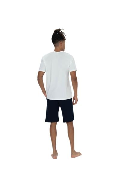 U.S. Polo Assn. Erkek Ekru 3lü Pijama Takım 18903 