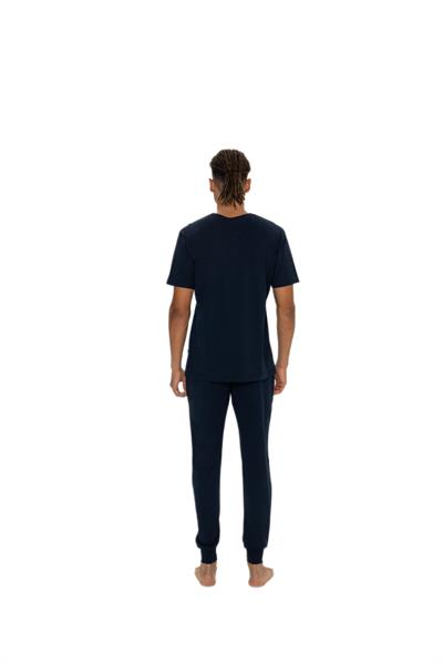 U.S. Polo Assn. Erkek Lacivert Pijama Takım 18890 
