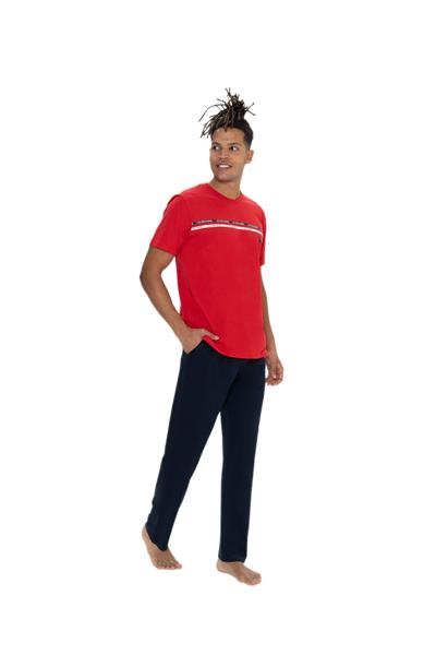 U.S. Polo Assn. Erkek Kırmızı Pijama Takım 18895