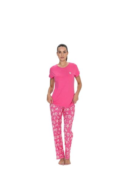 U.S. Polo Assn. Kadın Pijama Takım 20105 
