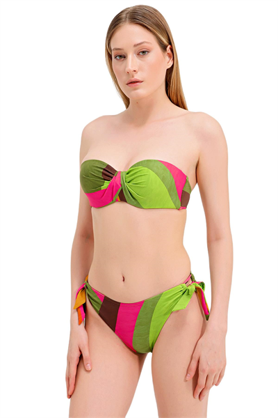 Zeki Straplez Bikini Takım