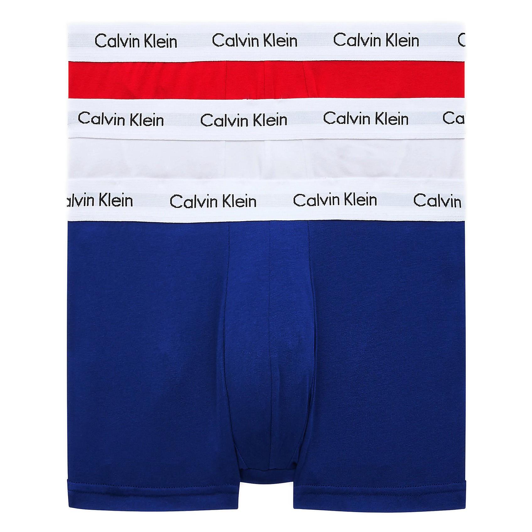 Calvin Klein 3P Low Rise Trunk Erkek 3'lü Boxer
