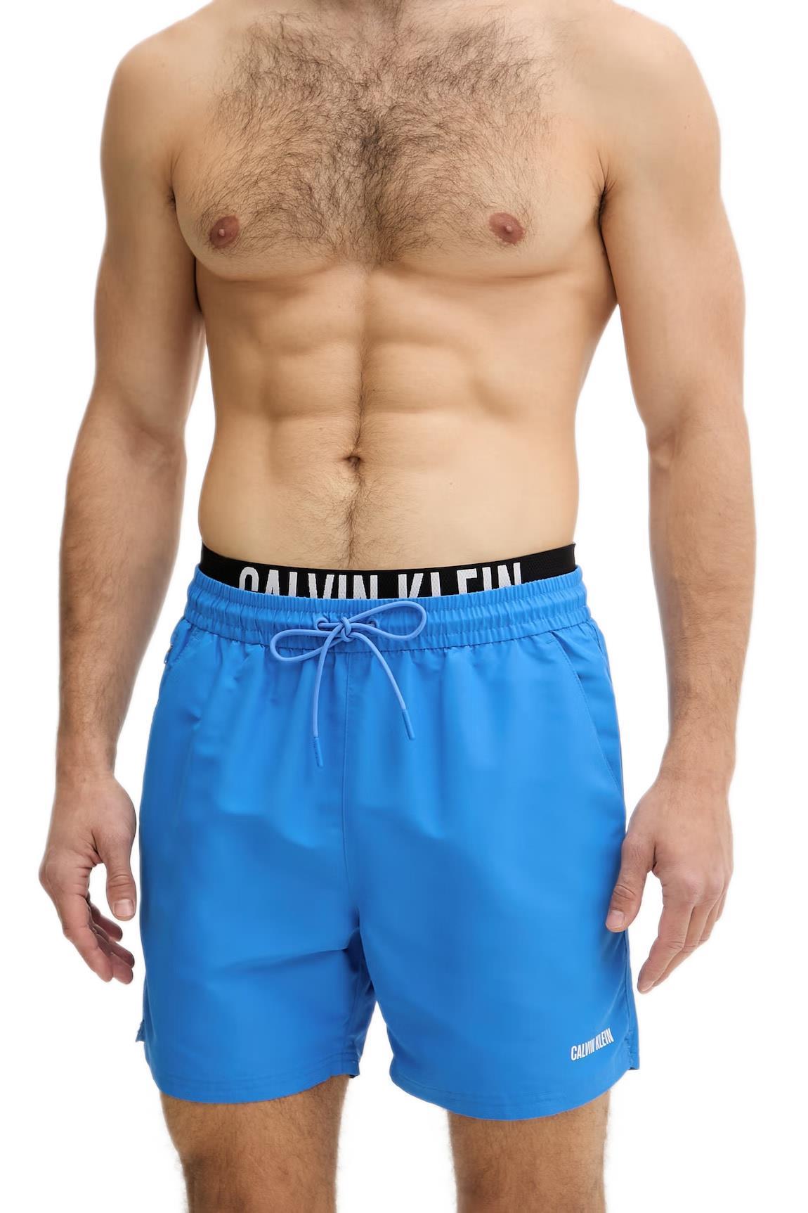 Calvin Klein Erkek Orta Boy Bağcıklı Deniz Şortu LV00N61015 
