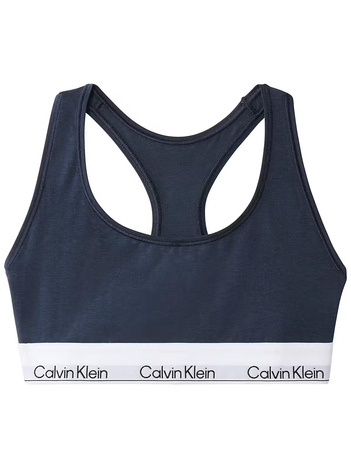 Calvin Klein Kadın Lacivert Icon Bralet LV00QF8493