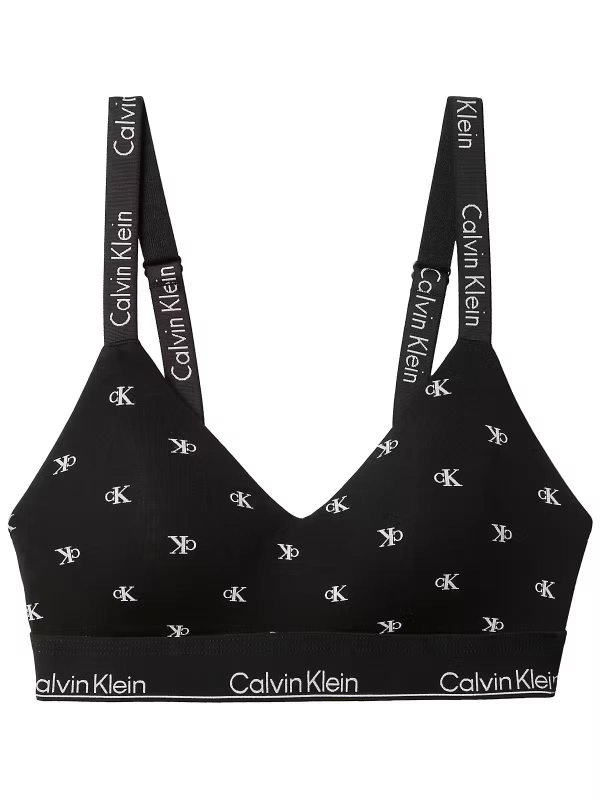 Calvin Klein Kadın Siyah Hafif Destekli Bralet Sütyen LV00QF8504
