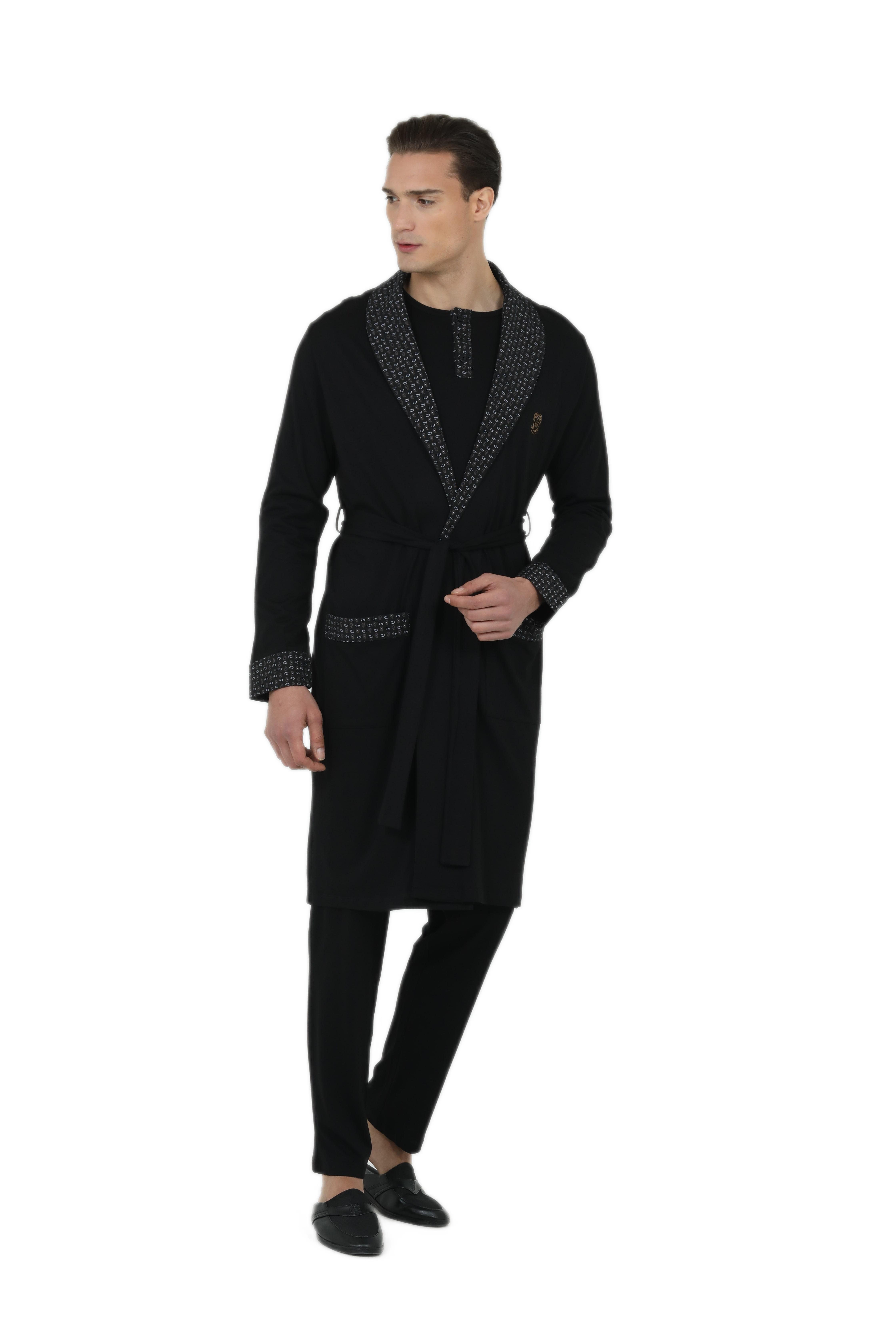D's Damat Erkek Siyah 4'lü Rob Takım 224010