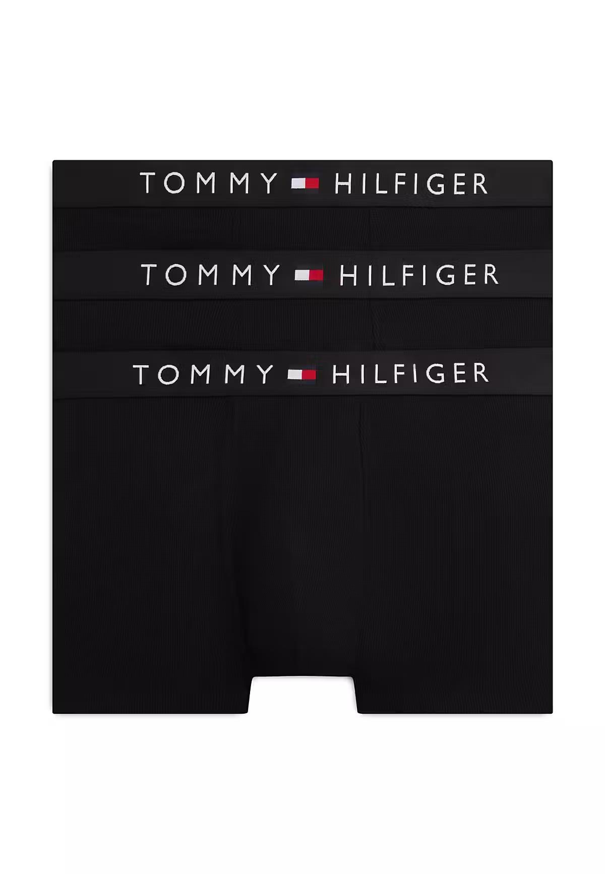 Tommy Hilfiger Erkek Siyah 3'lü Boxer UM0UM03884 