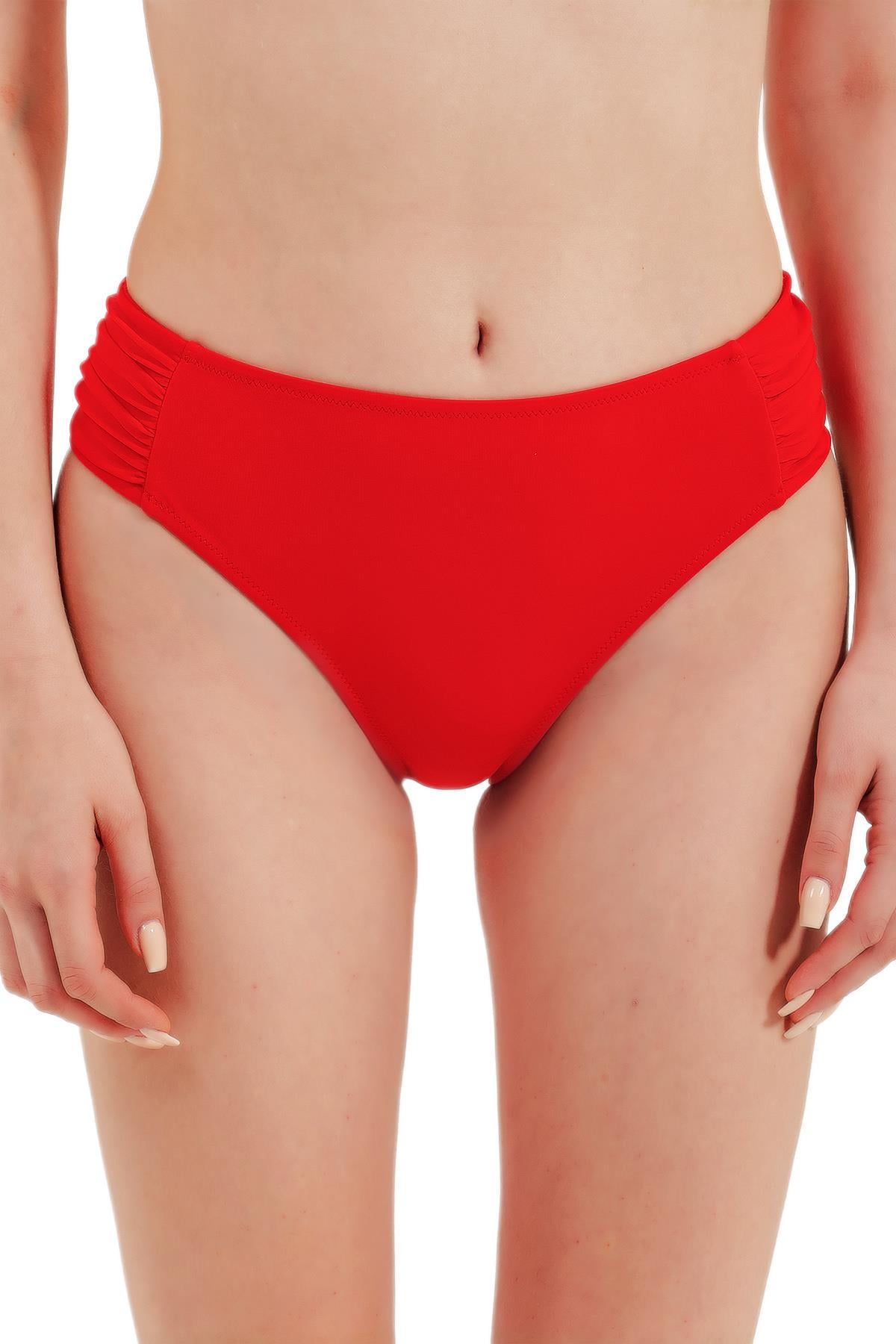 Zeki Yüksel Bel Kırmızı Bikini Alt 