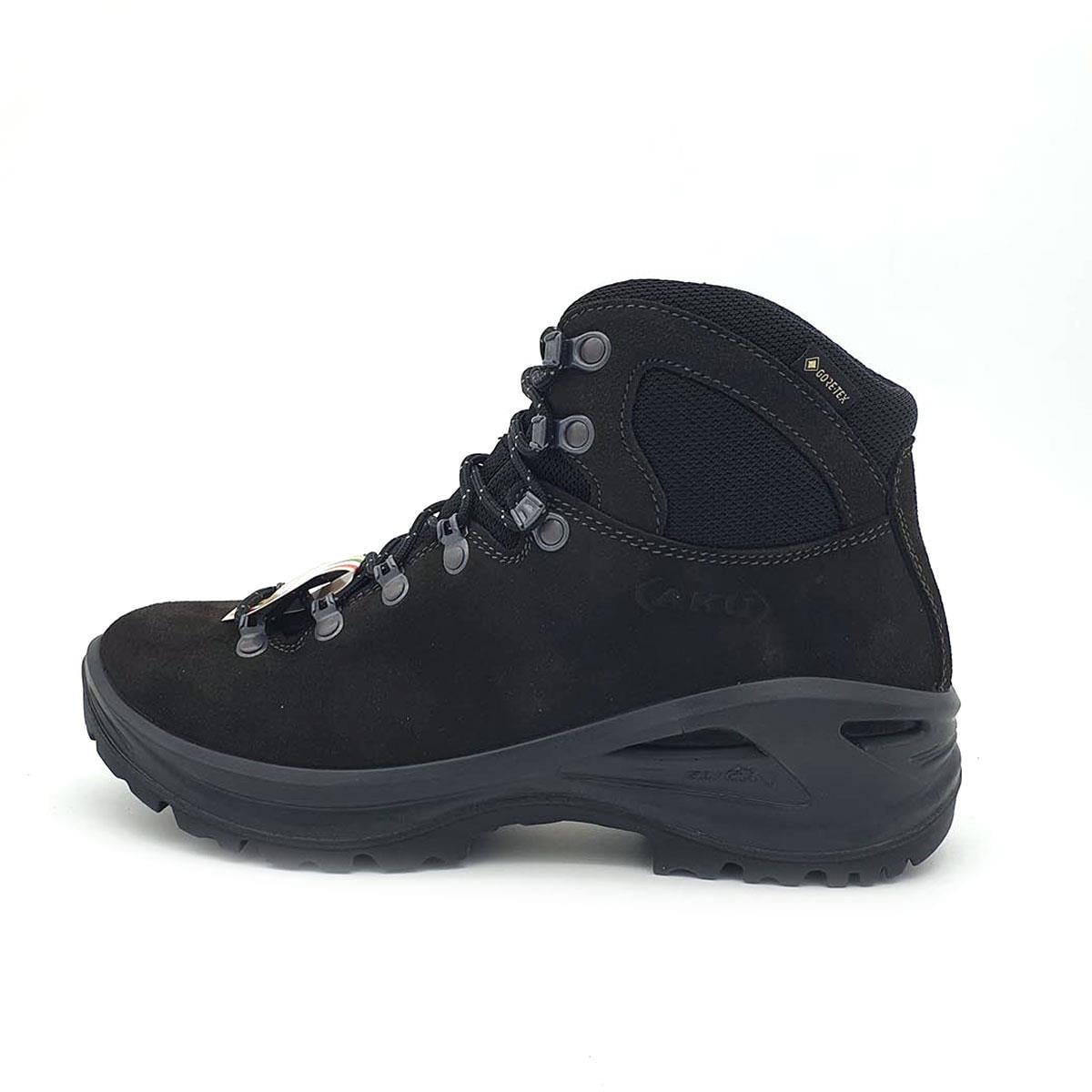 Aku Tribute II Süet Goretex Vibram Koyu Antrasit Dağcı Botu A133024