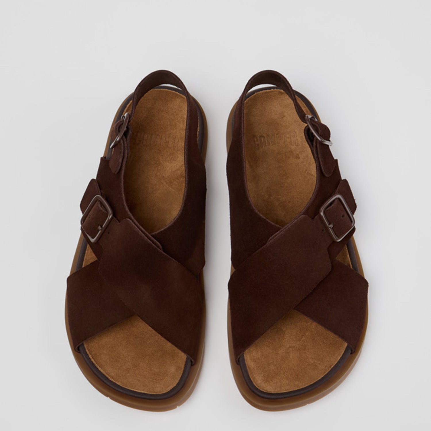 Camper Lluc Sandal Kahverengi Kadın Sandalet CMPK201880-001 CMP.020