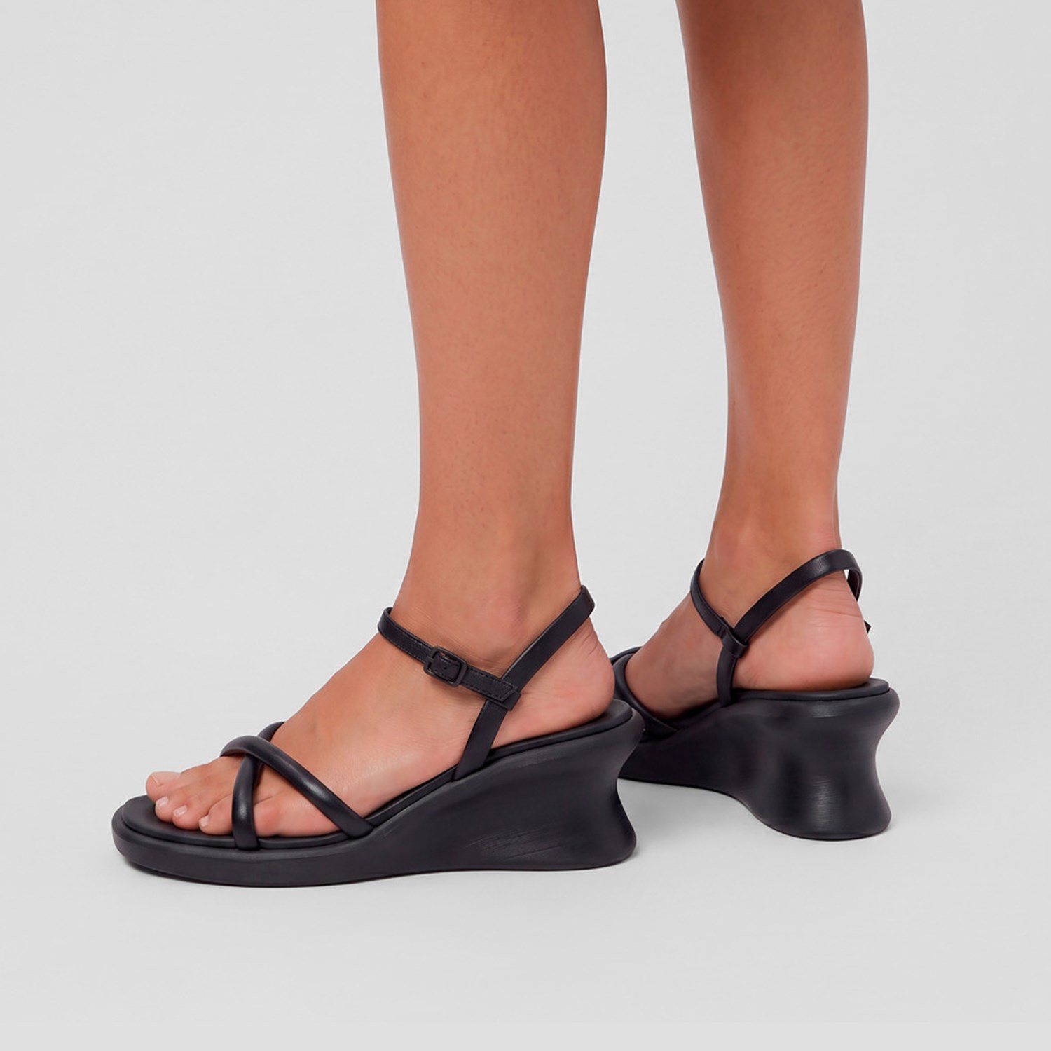 Camper Louise Sandal Siyah Kadın Sandalet CMPK201916-001 CMP.001