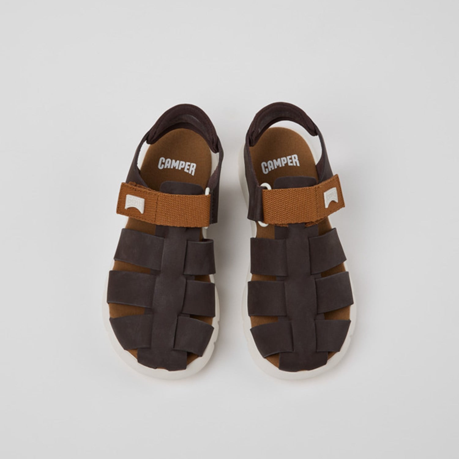 Camper Oruga Sandal Kids Kahverengi Çocuk Sandalet CMPK800242-034 CMP.020