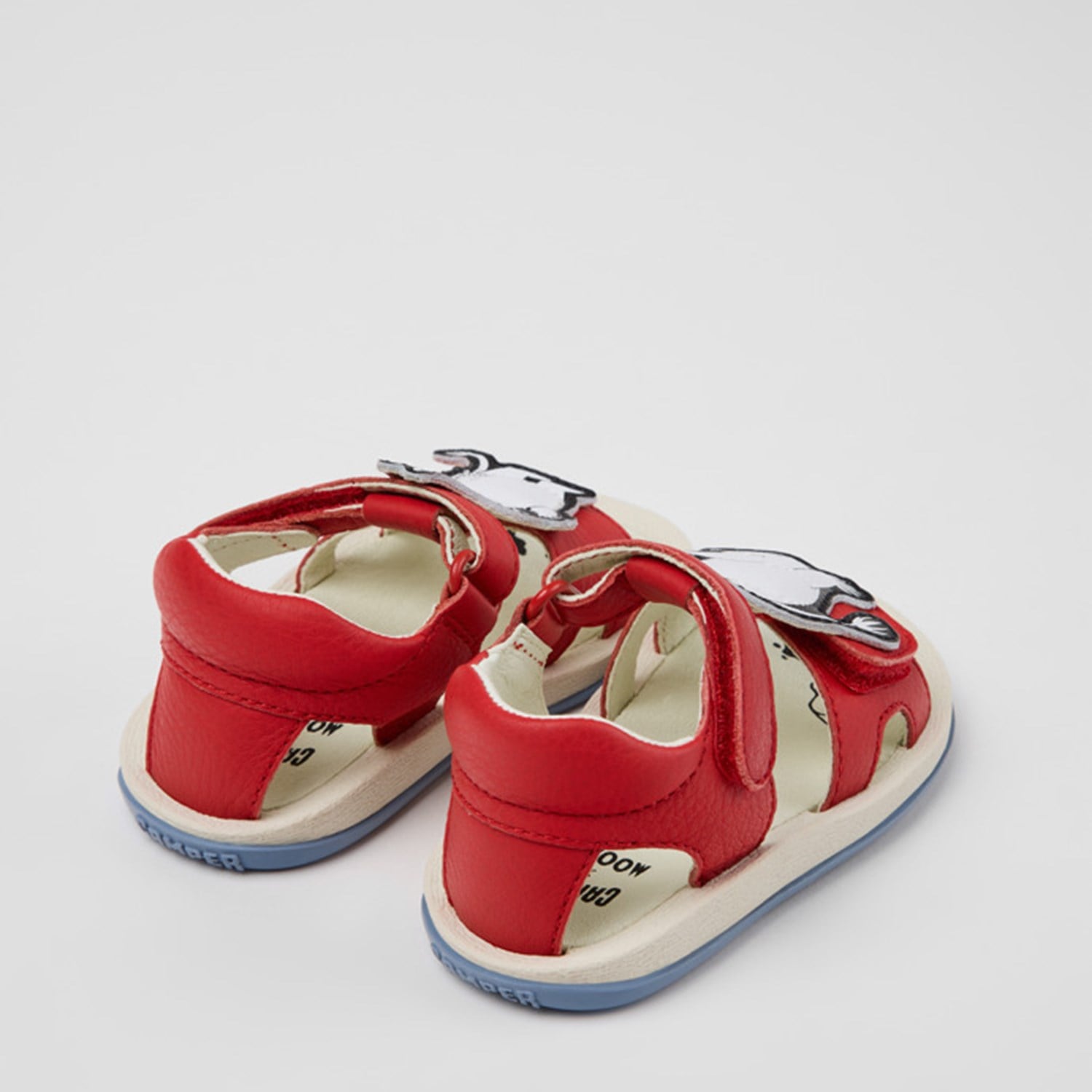 Camper TWS FW by Moomin Kırmızı Yeni Doğan Sandalet CMPK800698-001 CMP.028