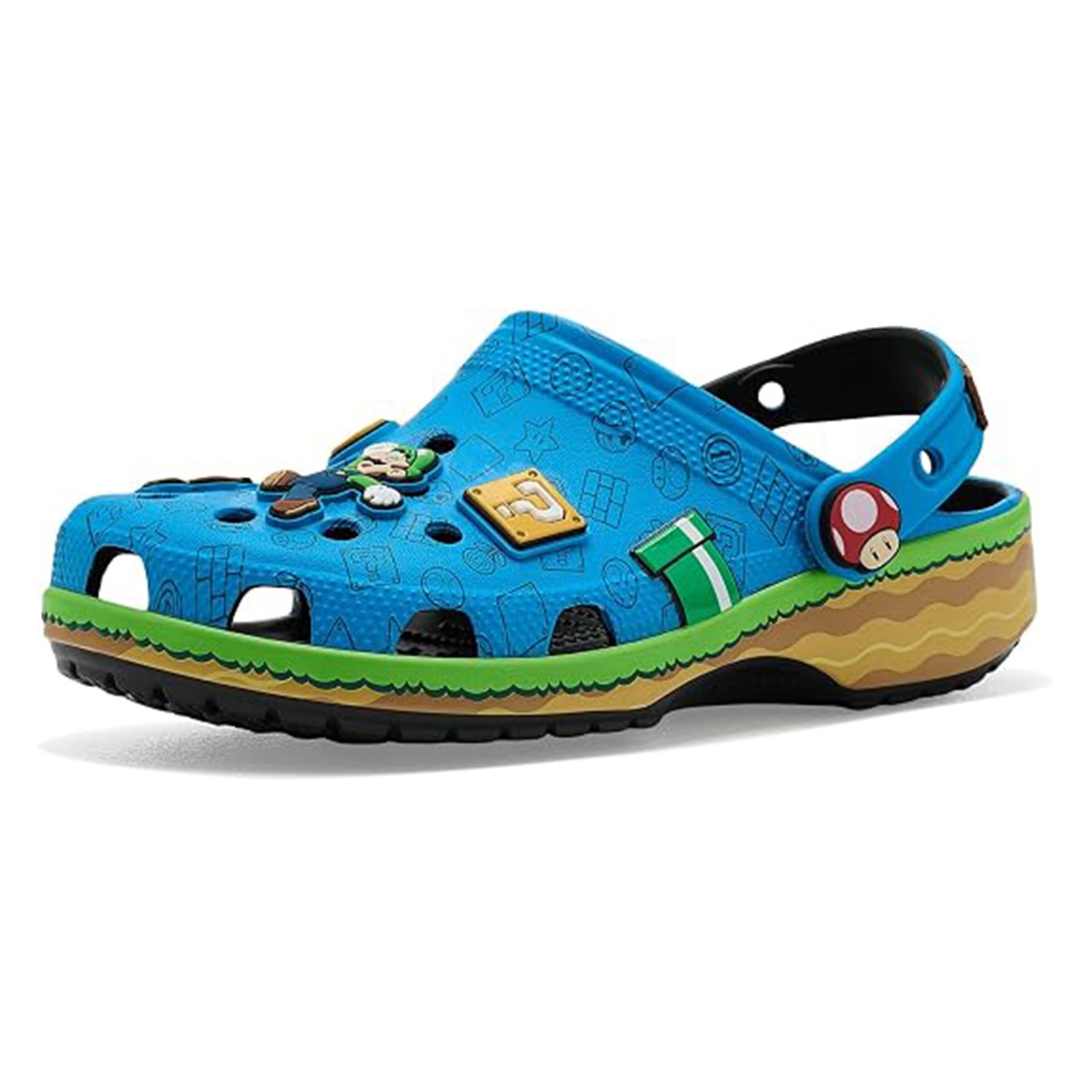 Crocs Super Mario Core Cls Clg T Çocuk Terlik CR212140 CRC.90H