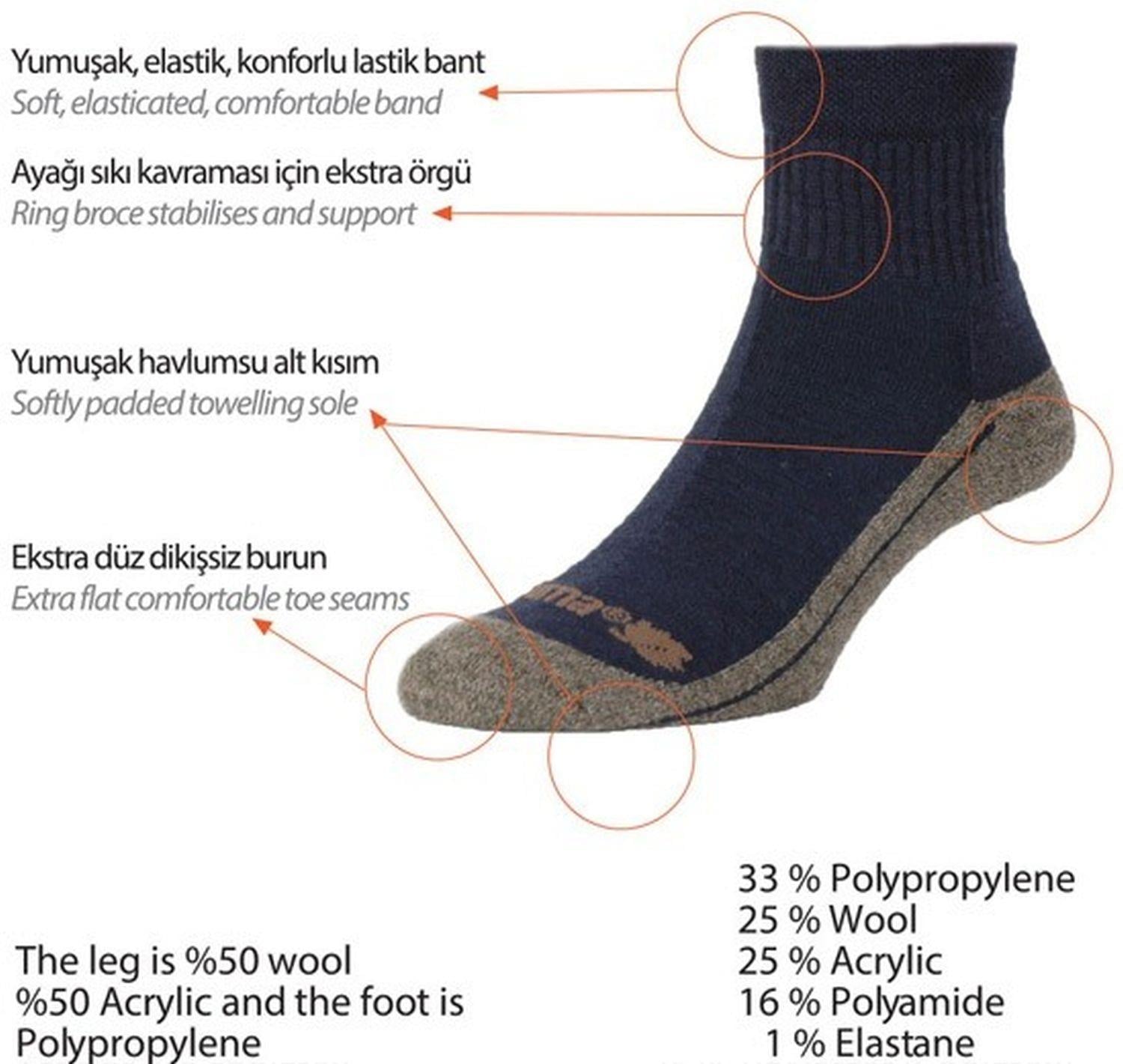 Lafuma Warm & Walk Çorap Lfv1021