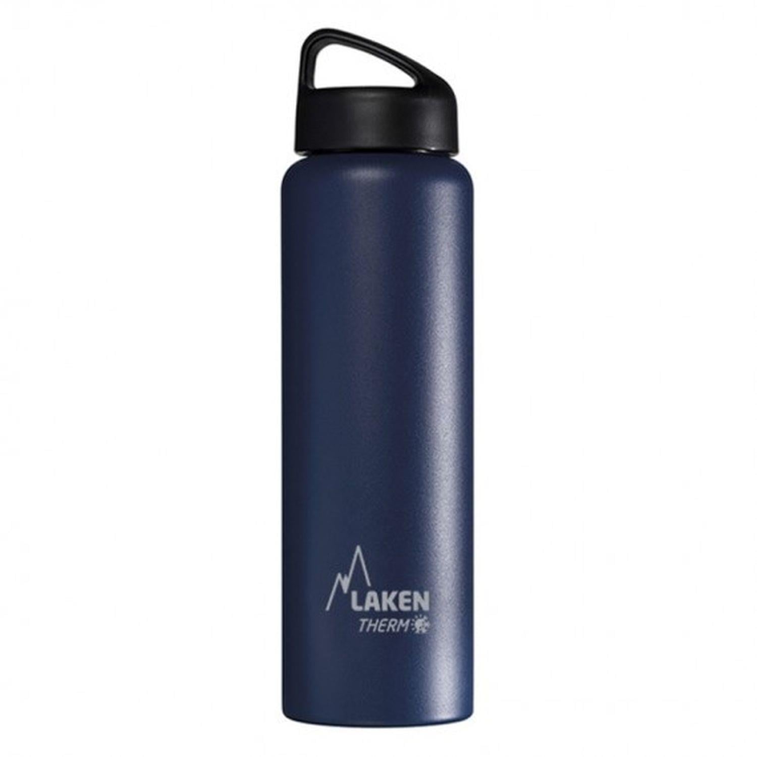 Laken Çelik 18/8 Classic Termos Şişe 1L - Mavi LKTA10A