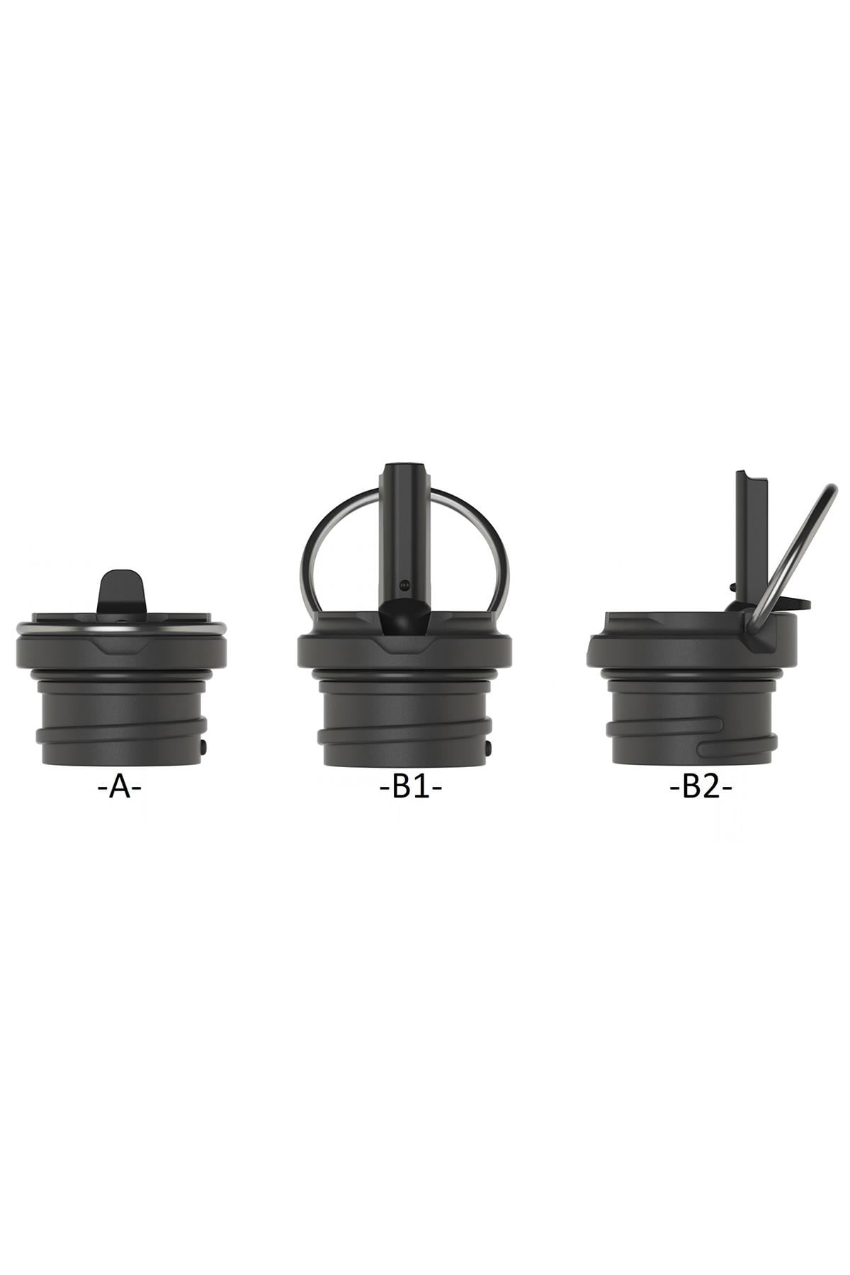 Laken Çelik 18/8 Flow Basic Şişe 0,75L - Siyah LKBSF75NE
