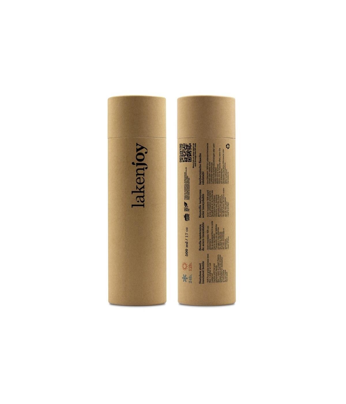 Laken Çelik 18/8 LakenJoy Termos Şişe 0,50L - Yeşil LKJ50VC