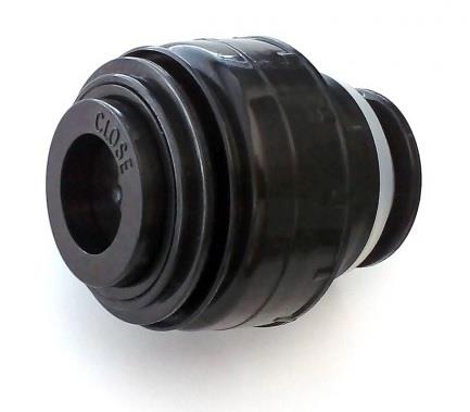 Laken Çelik Baverages Nprn Kılıflı 0.35/0.5L Termos, Basmalı İç Kapak - Siyah LKRPX002