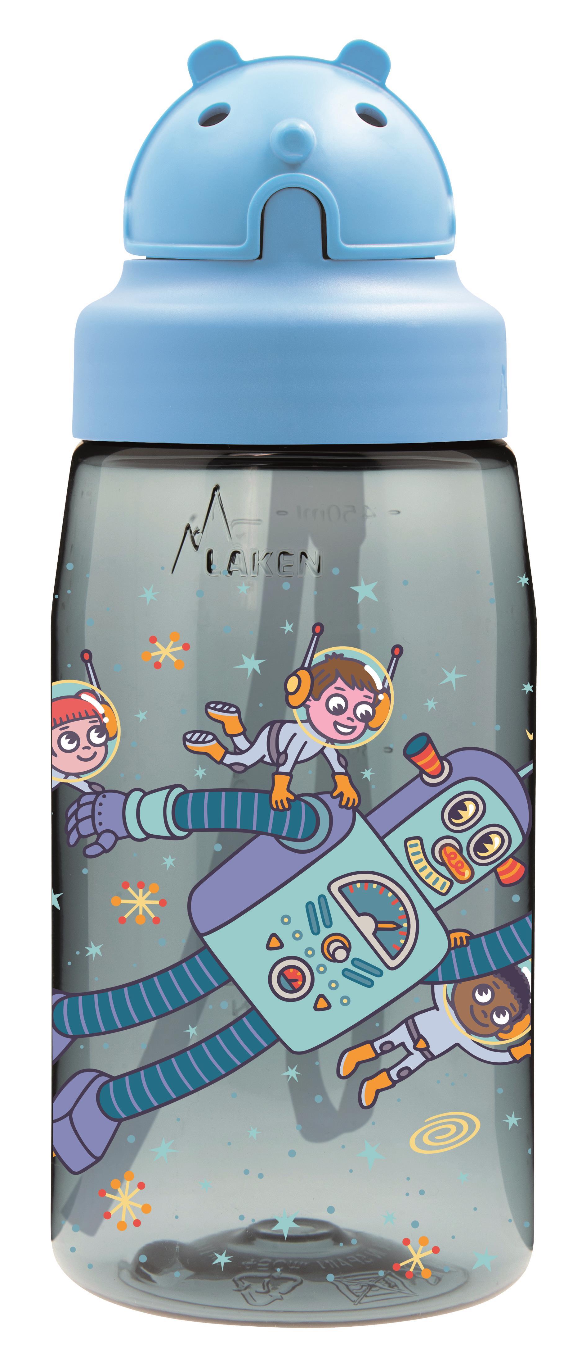 Laken OBY Kapaklı TRITAN Şişe 0,45L- Space Robot LKOBYSP