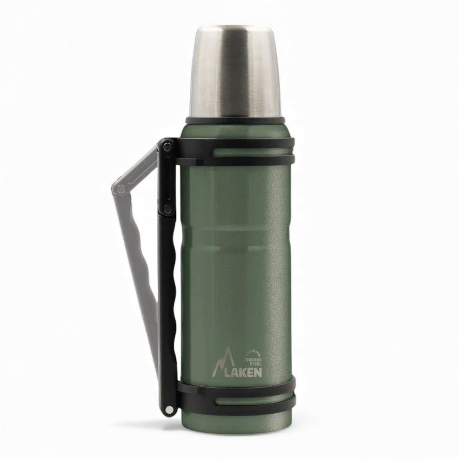 Laken CLASSIC PASLAMAZ ÇELİK 1.2LT YEŞİL TERMOS LK18120K