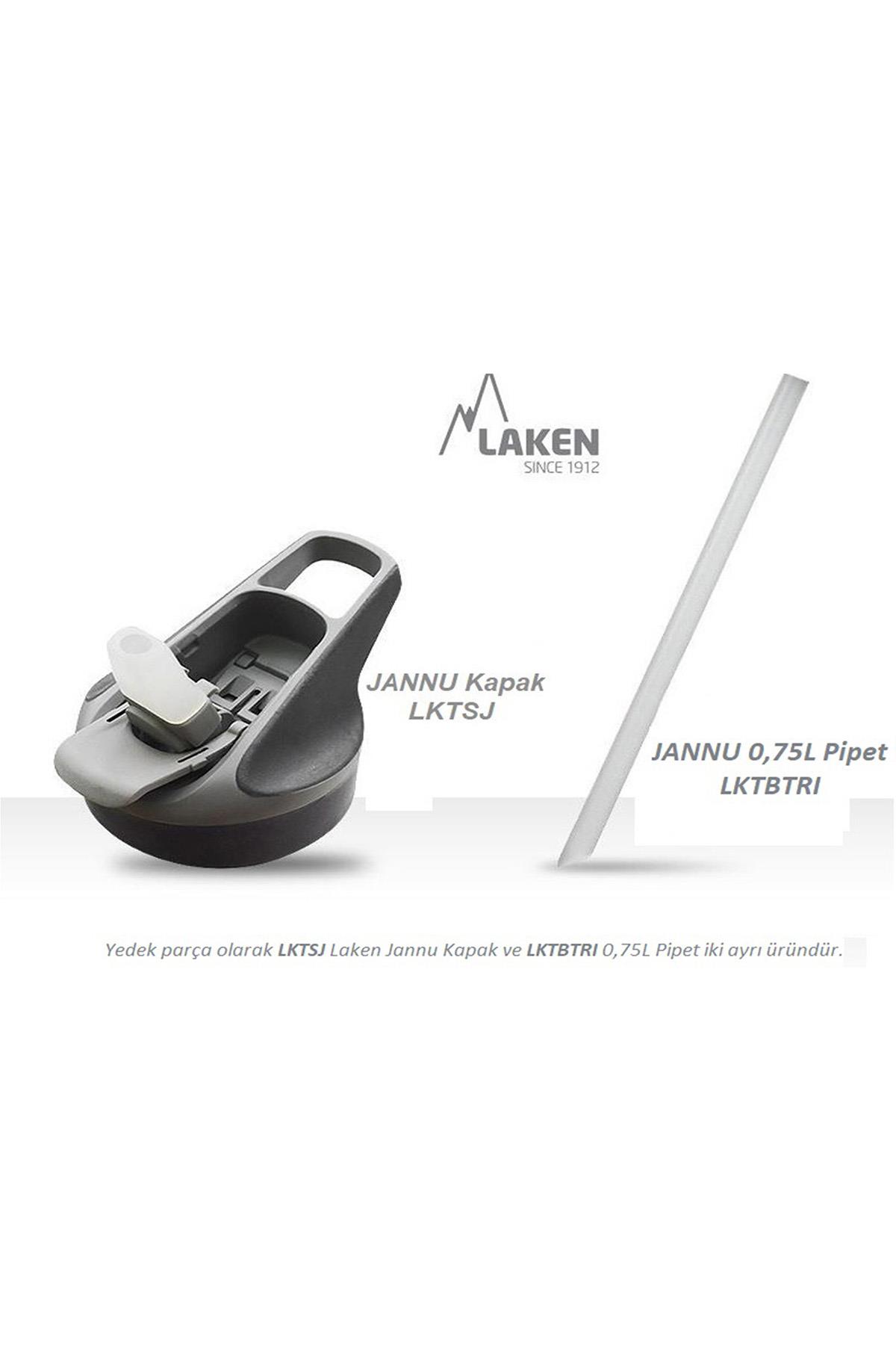 Laken Tritan Jannu Şişe 0,75L - Pembe  LKTN2P