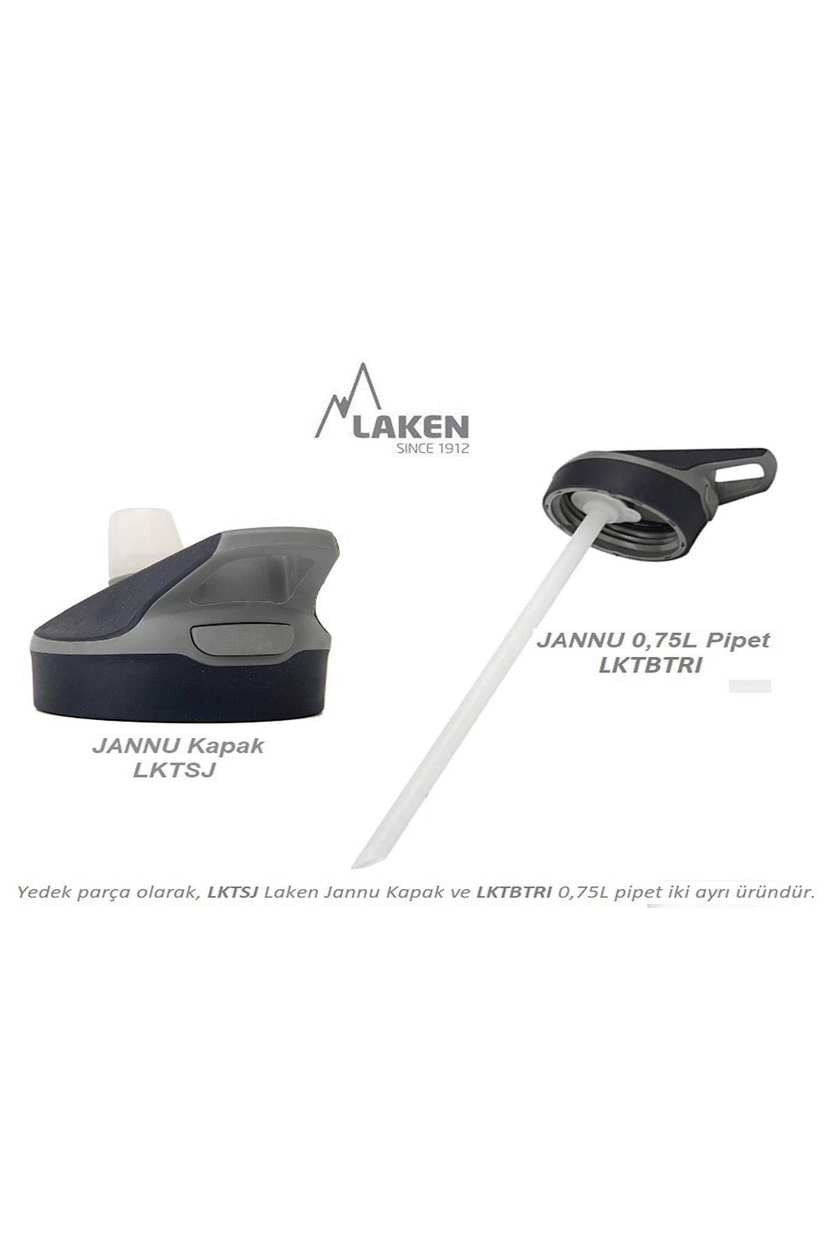 Laken Tritan Jannu Şişe 0,75L - Pembe  LKTN2P