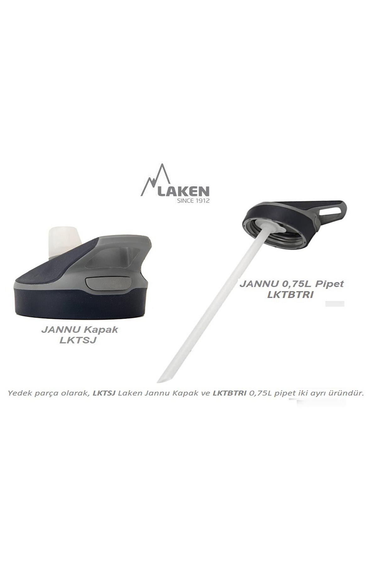 Laken Tritan Jannu Şişe 0,75L - Yeşil  LKTN2VC