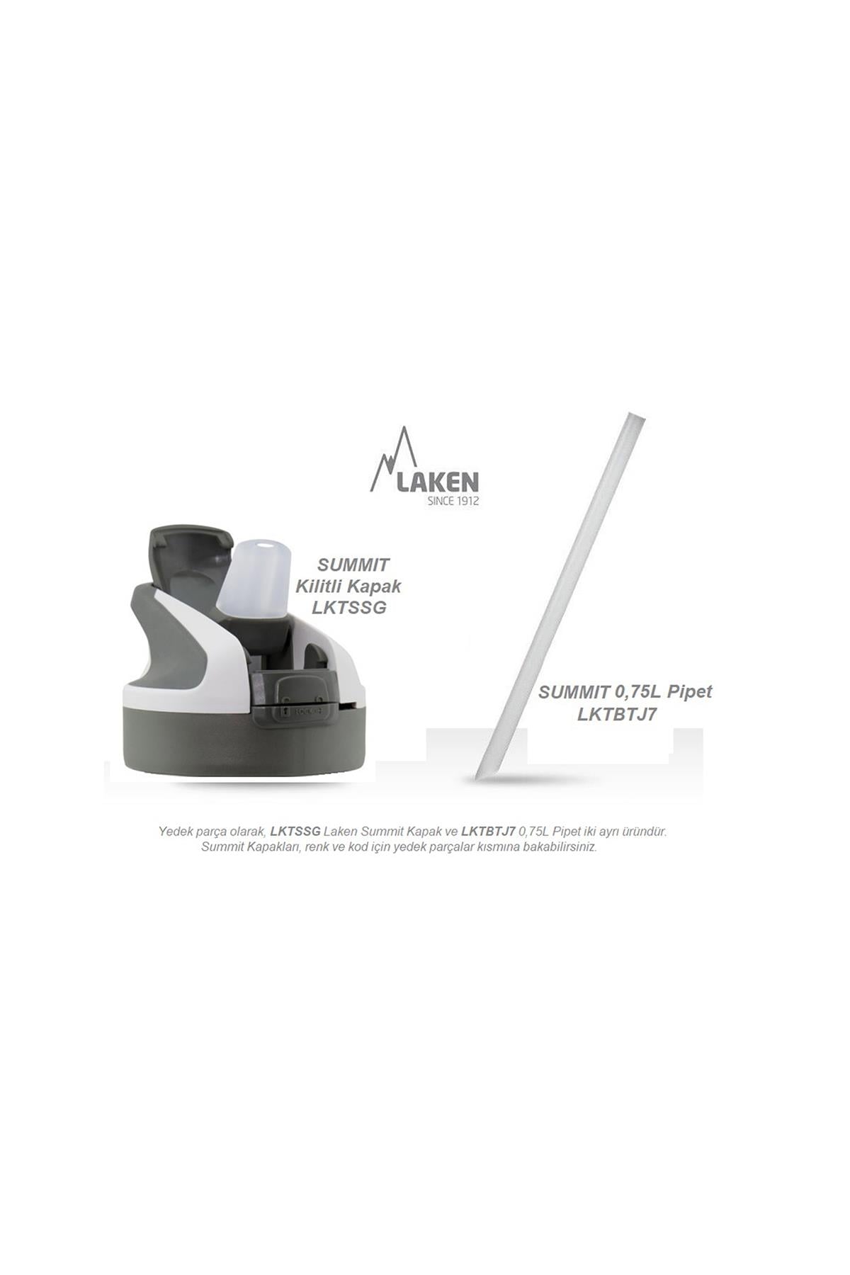 Laken Tritan Summit Şişe 0,75L - Granit LKTNS2G
