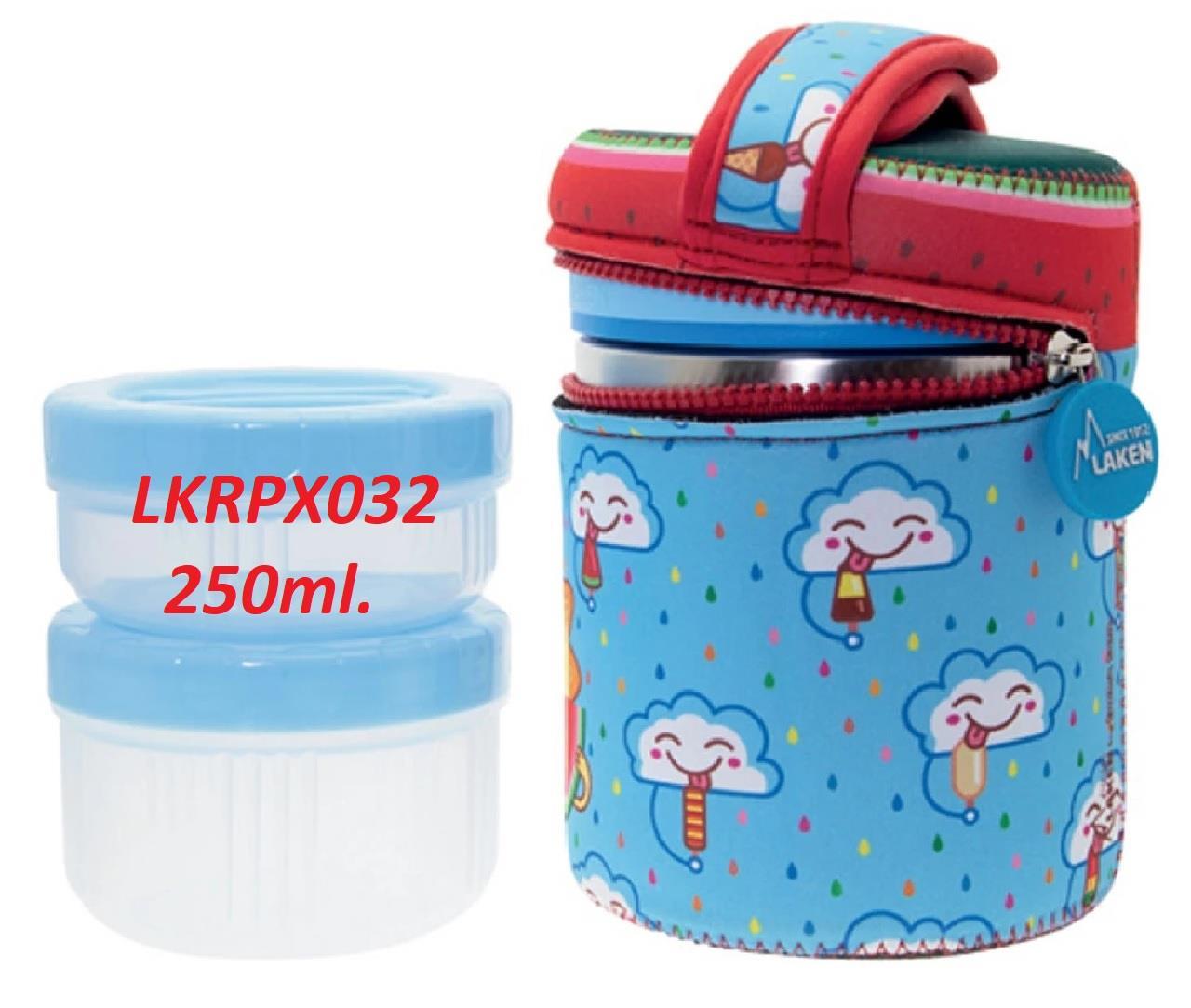 Laken Yedek İç kap  LKP10/LKP15/LKLP10  için 250ml Küçük PP - Mavi LKRPX032