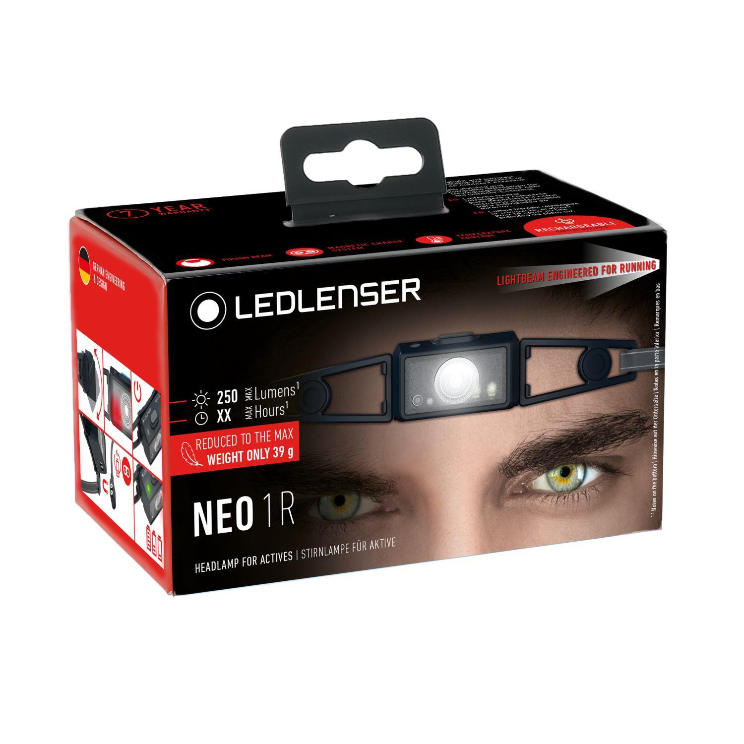 LedLenser NEO1R BLACK 502712 KOŞU FENERİ LED502712