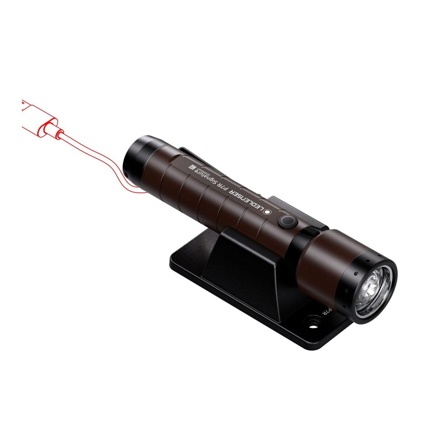Led Lenser P7R SIGNATURE EL FENERİ Profesyonel Şarjlı El Feneri LED502190