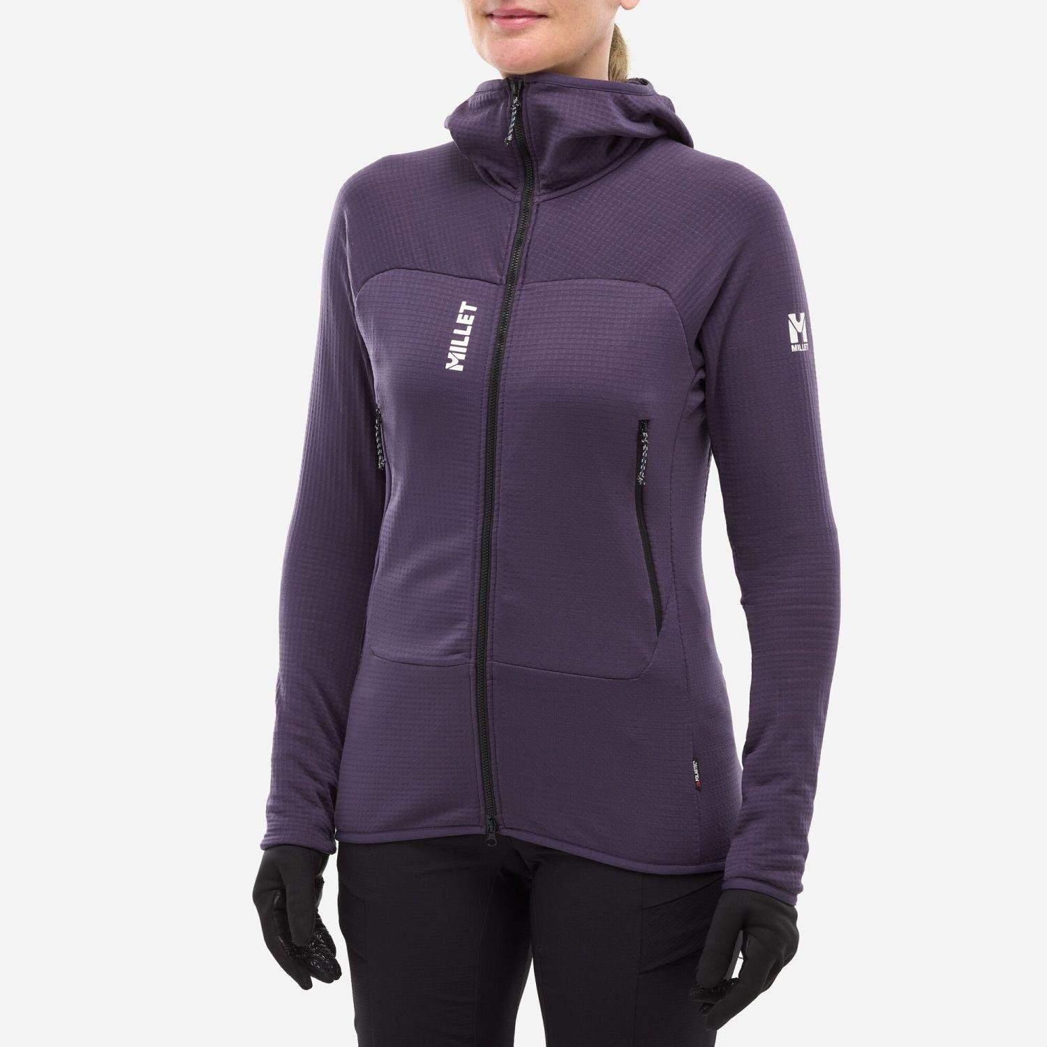 Millet FUSION GRID  Kadın Polar Kapşonlu Ceket MIV9032 N9332