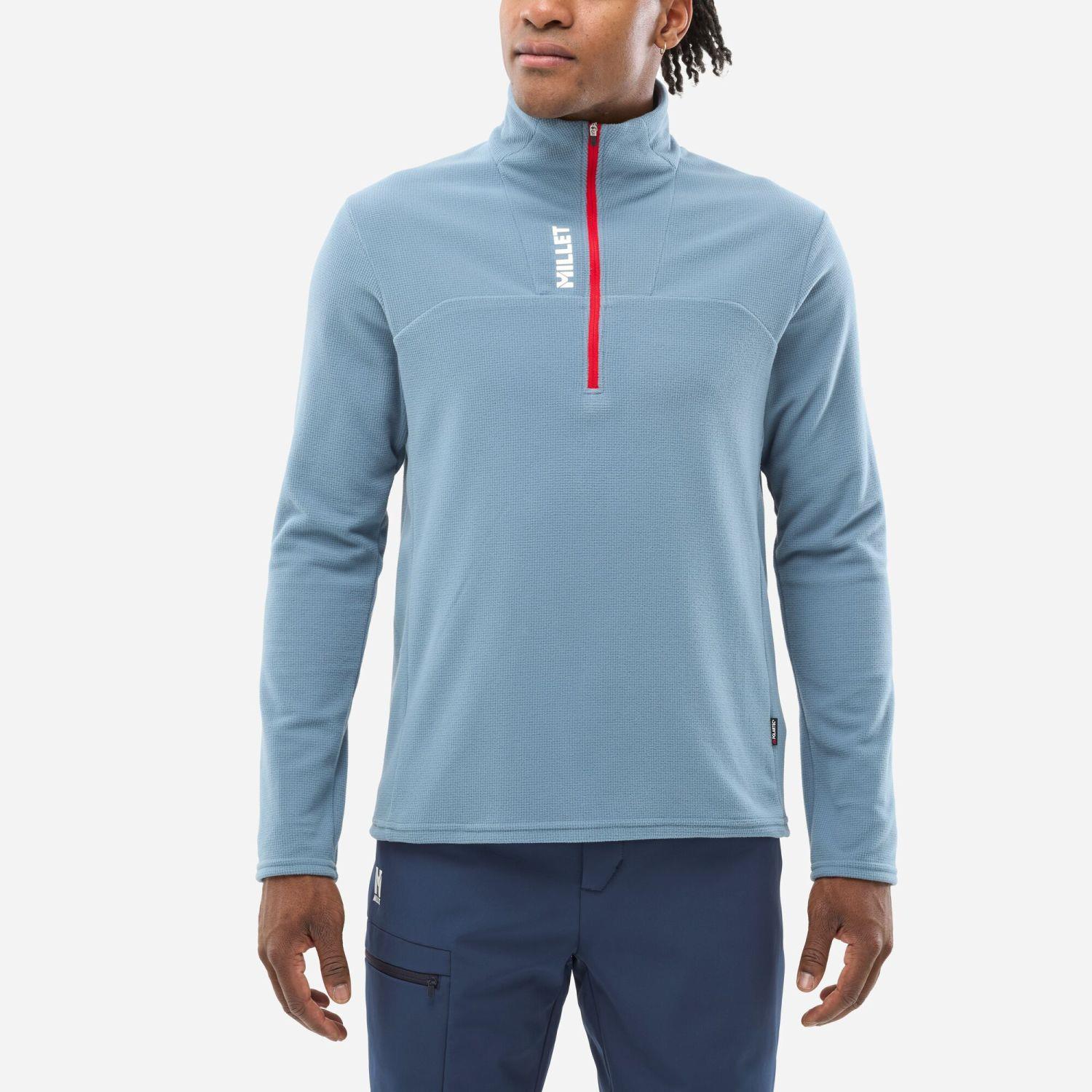Millet UBIC LGRID PO Erkek Polar Sweat Yarım Fermuar MIV10534 N3171