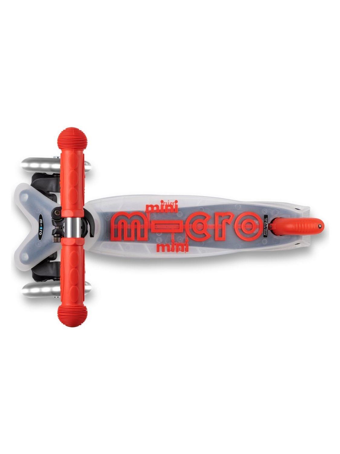 Mini Micro DELUXE FLUX LED RED Çocuk Scooter MCR.MMD206