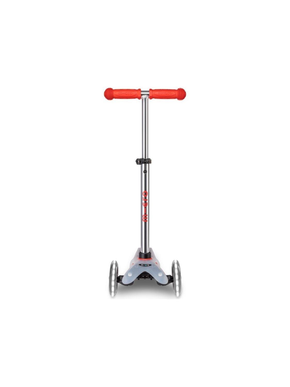 Mini Micro DELUXE FLUX LED RED Çocuk Scooter MCR.MMD206