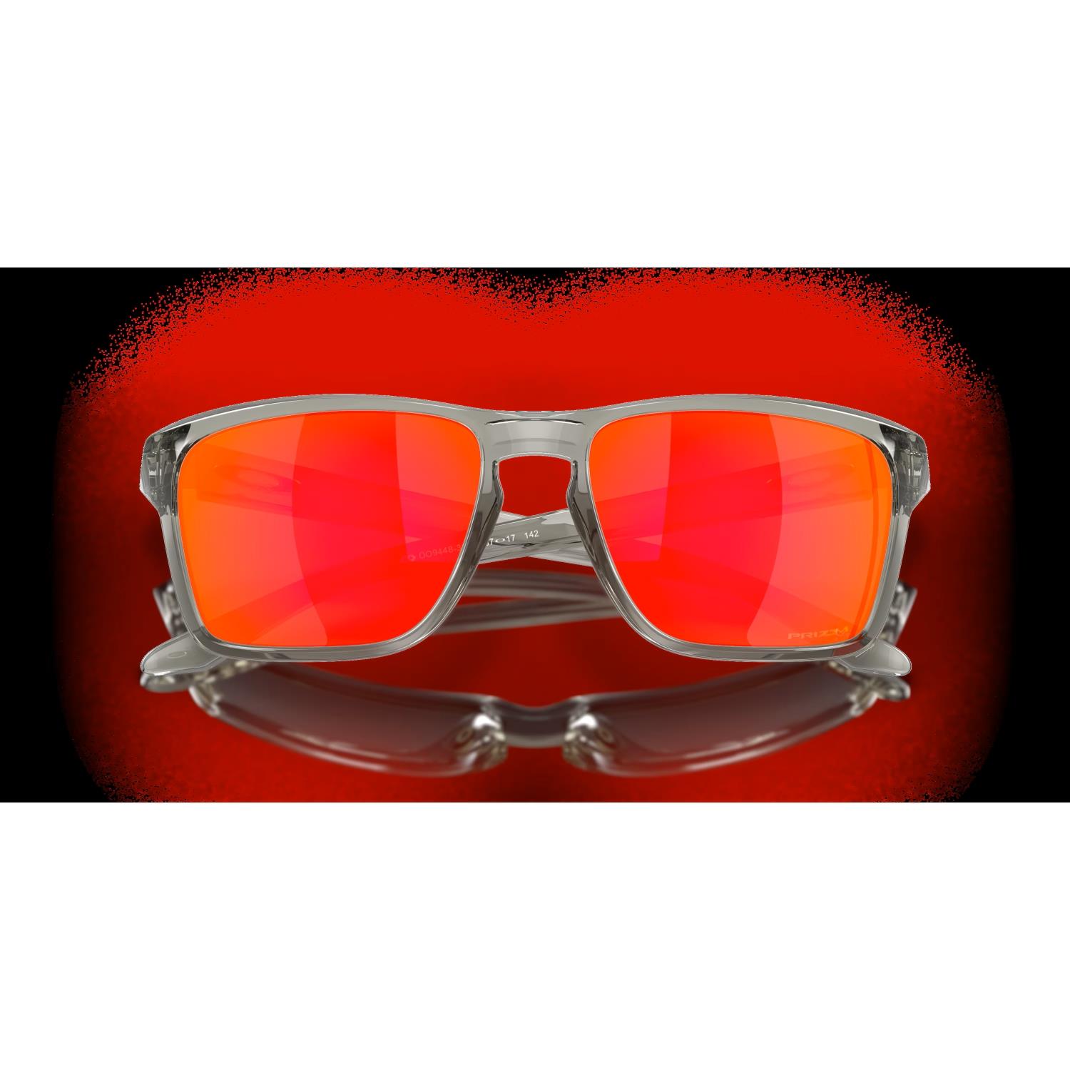 Oakley Sylas Grey Ink W/ Prizm Ruby Unısex Gözlük 0OO9448-OAK.9448-2
